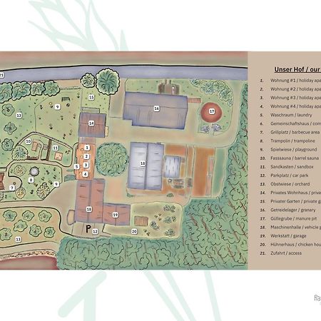Apartmán Raschbrunnenhof - Oekolandbau & Erholung Haunsheim Exteriér fotografie