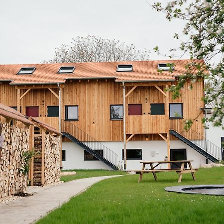 Apartmán Raschbrunnenhof - Oekolandbau & Erholung Haunsheim Exteriér fotografie