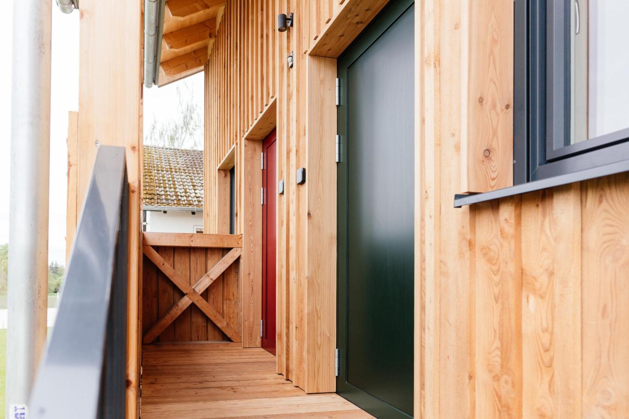 Apartmán Raschbrunnenhof - Oekolandbau & Erholung Haunsheim Exteriér fotografie