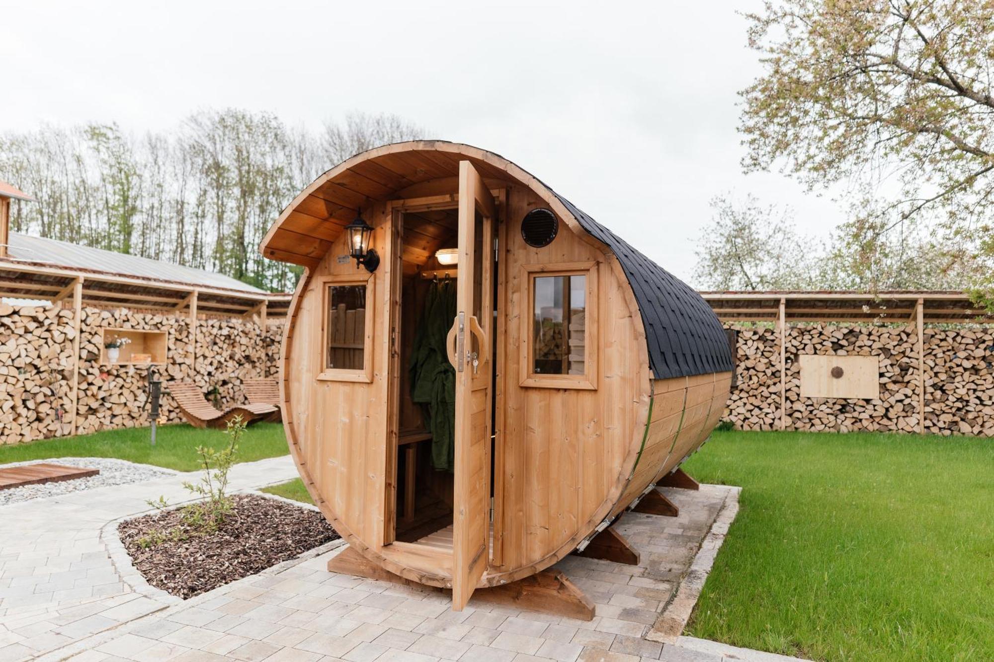 Apartmán Raschbrunnenhof - Oekolandbau & Erholung Haunsheim Exteriér fotografie
