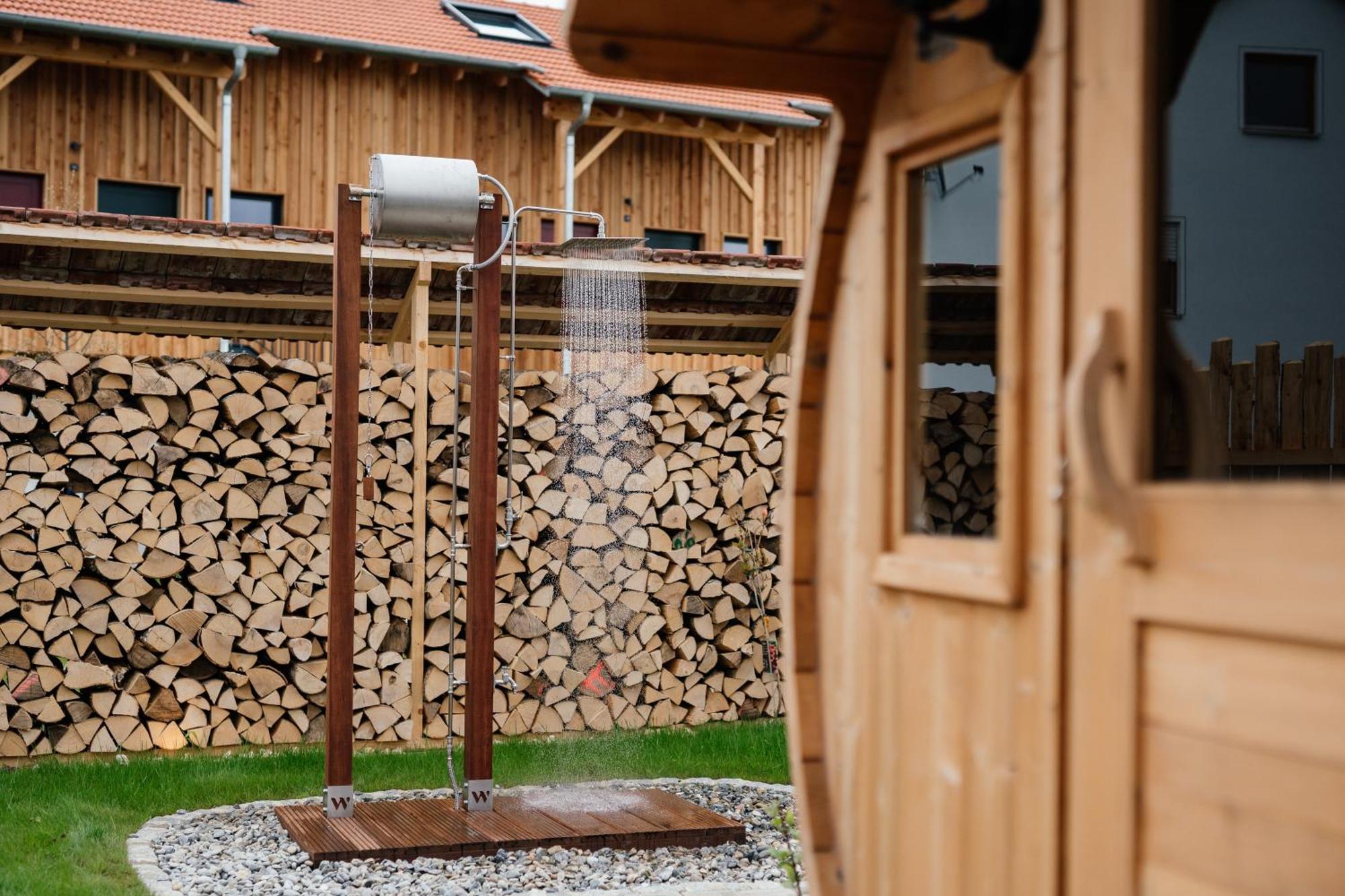 Apartmán Raschbrunnenhof - Oekolandbau & Erholung Haunsheim Exteriér fotografie